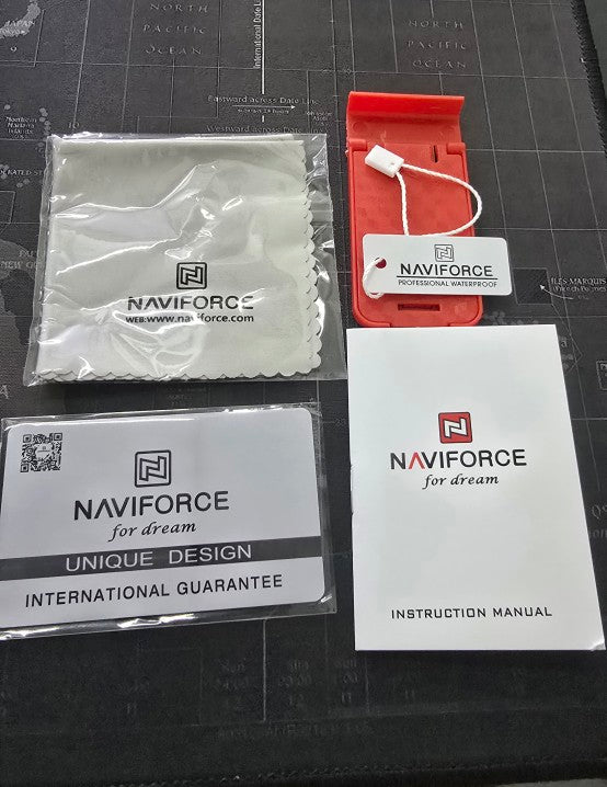 NAVIFORCE Original 100% هدية مثالية للأب، الزوج، الأخ أو الصديق. 🛡️ ضمان سنة كاملة 🚚 توصيل  سريع إلى جميع الولايات 💳 الدفع عند الاستلام
