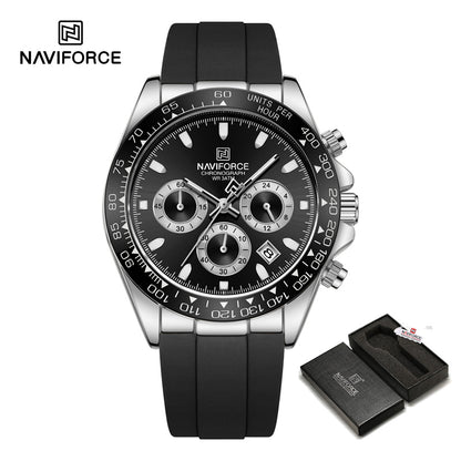 NAVIFORCE Original 100% هدية مثالية للأب، الزوج، الأخ أو الصديق. 🛡️ ضمان سنة كاملة 🚚 توصيل  سريع إلى جميع الولايات 💳 الدفع عند الاستلام